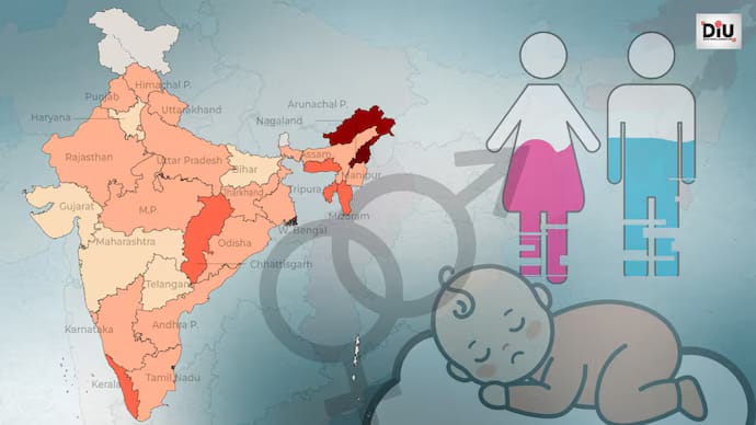 north vs south population birth